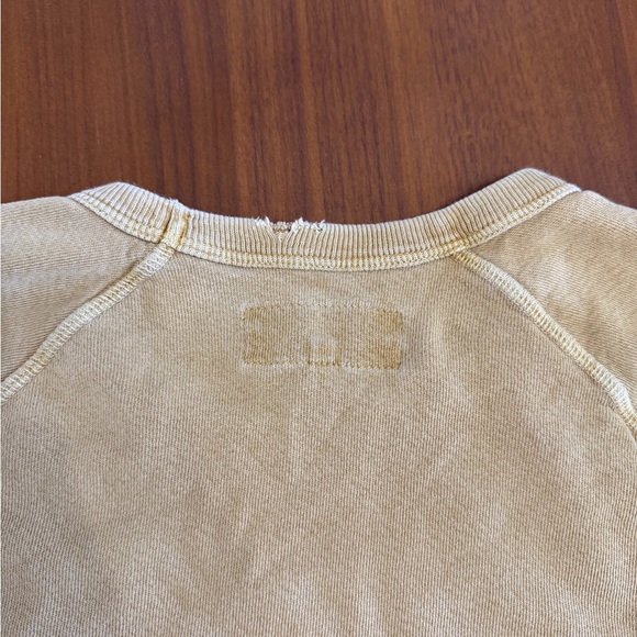 The Great College Sweatshirt Beige Size 2/Medium - Picture 7 of 7